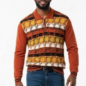 Cigar Couture Sweater size Men’s XL Geometric print